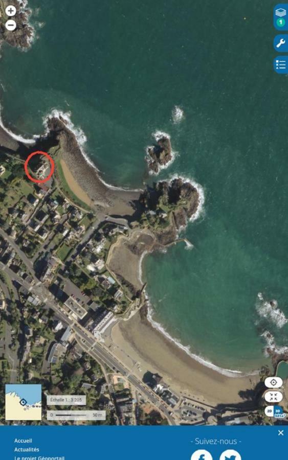 Villa De Villegiature A Saint-Quay-Portrieux Exteriör bild